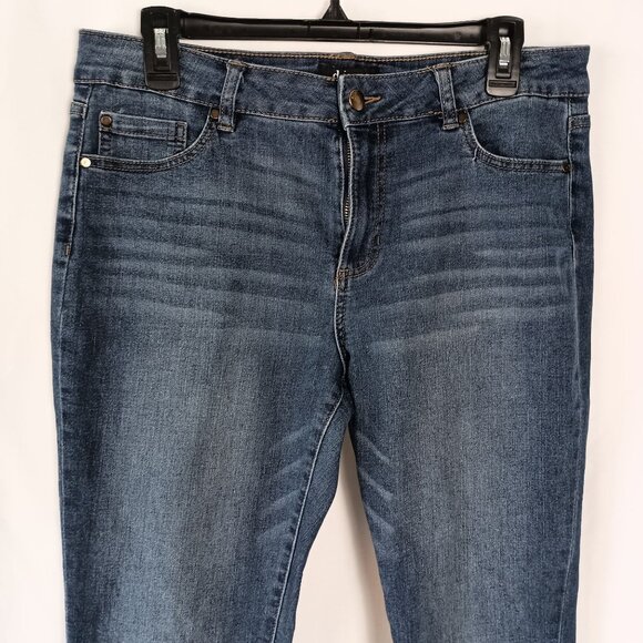 d.jeans Mid Rise Skinny Ankle Jeans Sustainable Fabric Size 10 Women’s Denim - Picture 2 of 5